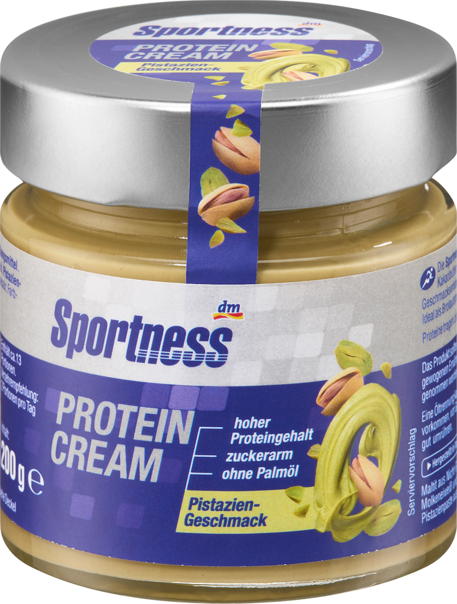 Sportness Protein Cream Pistazien-Geschmack, 200 g | dm.at