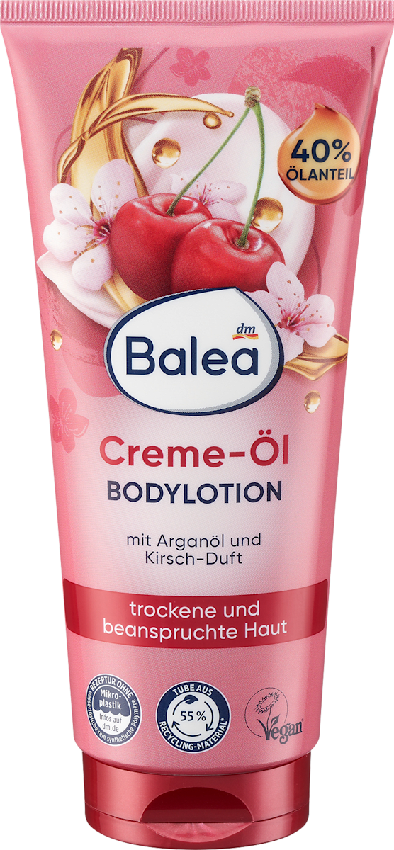 Bodylotion Creme-Öl Kirsche, 200 ml