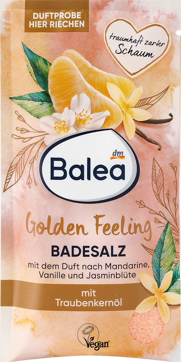 Balea Kopalna sol Golden Feeling, 80 g | dm.si