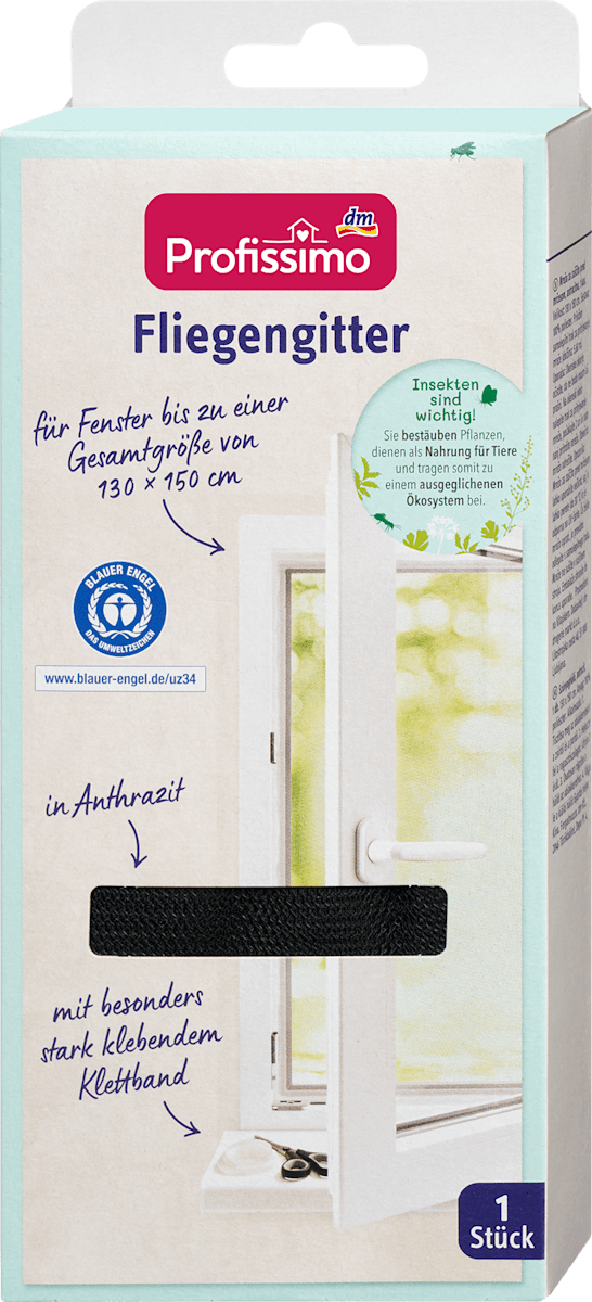 Profissimo Fliegengitter anthrazit, 1 St dauerhaft günstig online kaufen