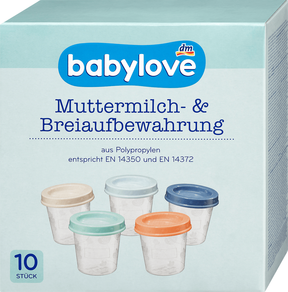 babylove Muttermilch- & Breiaufbewahrung Dosen, 10 St dauerhaft gnstig  online kaufen | dm.de