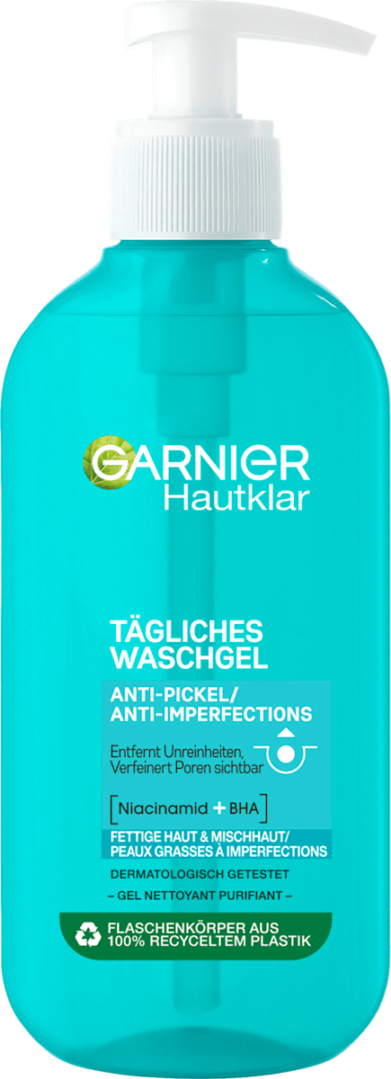 Garnier Skin Active Anti Pickel Waschgel Hautklar, 200 ml | dm.at
