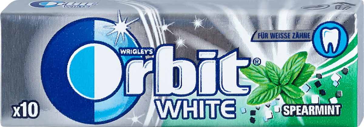 Orbit Orbit White žvakaće gume Spearmint, 14 g | dm.hr