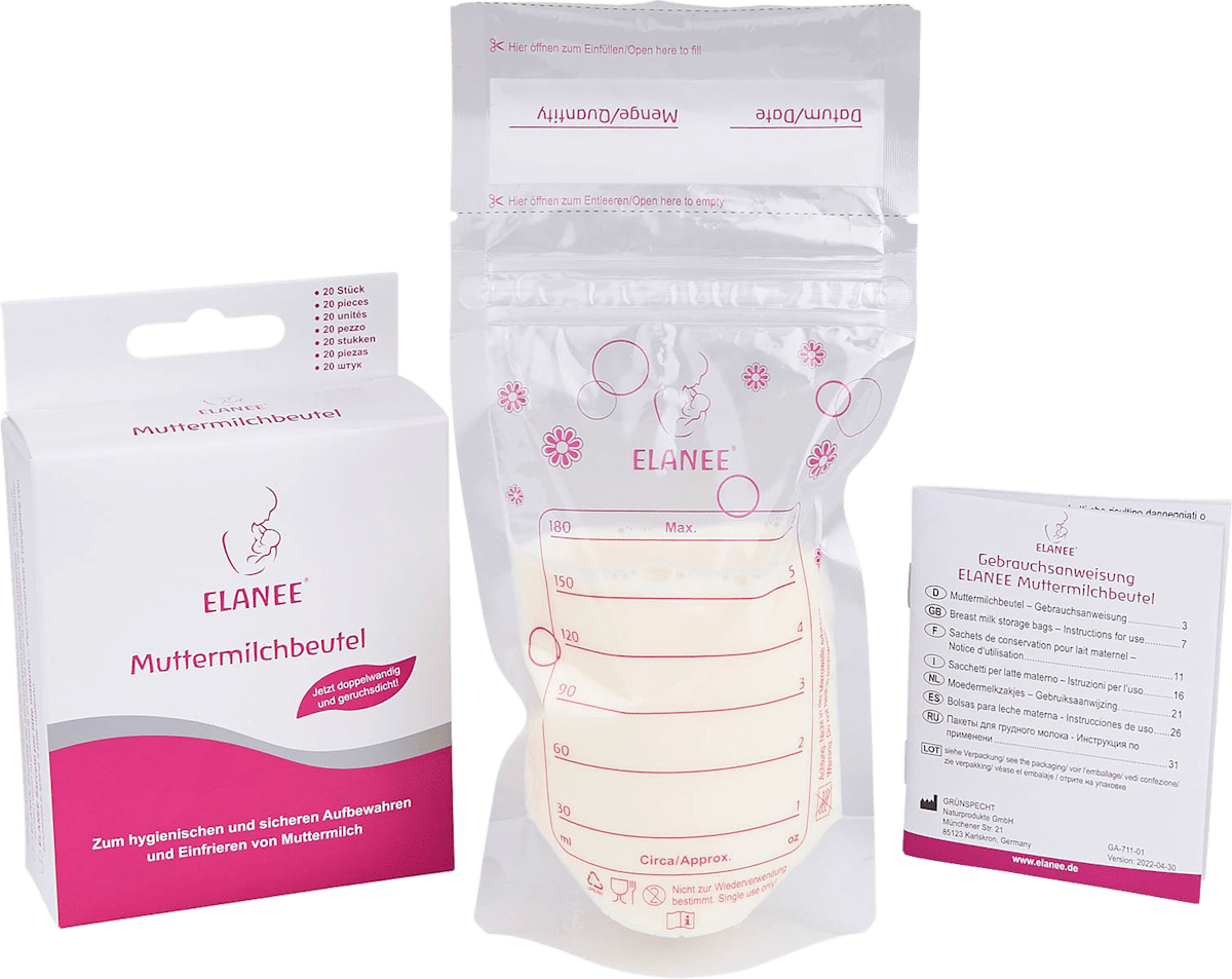 Elanee Muttermilchbeutel, 20 St | dm.at