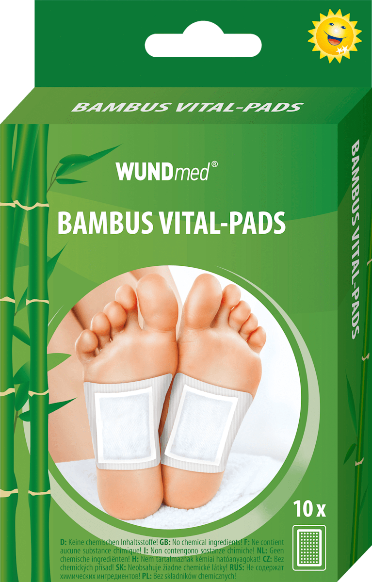 Pflaster Bambus Vital-Pads, 10 St