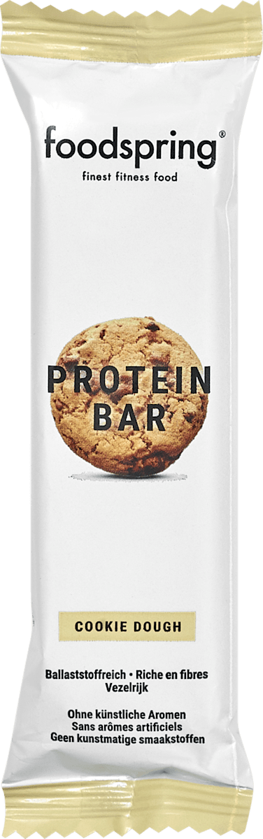foodspring Proteinriegel Cookie Dough, 60 g | dm.at