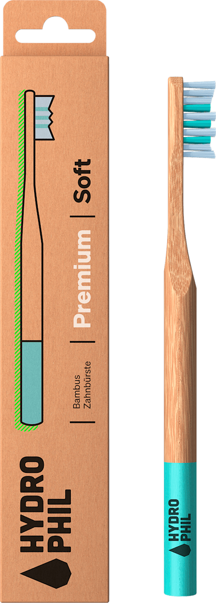 Zahnbrste Premium soft / natur & carribean sea, 1 St