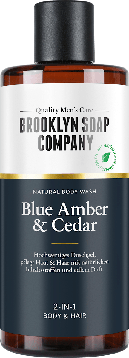 Brooklyn Soap Company Body Wash, 200 Ml – Würziges Duschgel Für Männer Mit Aloe Vera