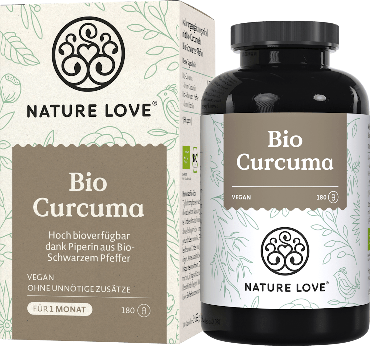 Nature Love Curcuma Kapseln 180 St, 159 g dauerhaft günstig online ...