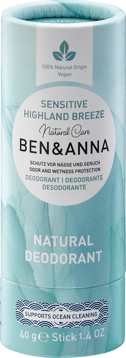 BEN&ANNA Sensitive deo stick Highland Breeze, 40 g