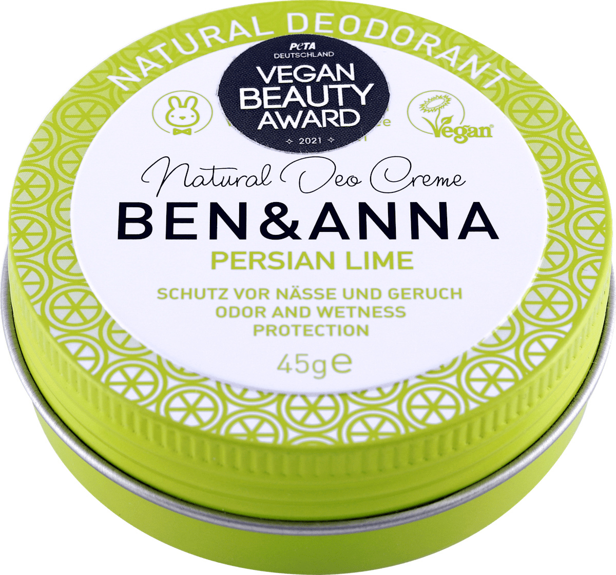 BEN&ANNA Deo krema Persian Lime, 45 g