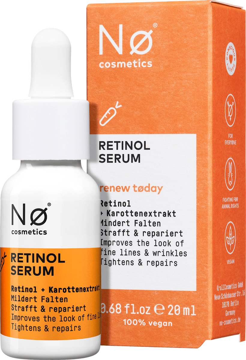 NØ cosmetics Serum Retinol, 20 ml dauerhaft günstig online kaufen | dm.de