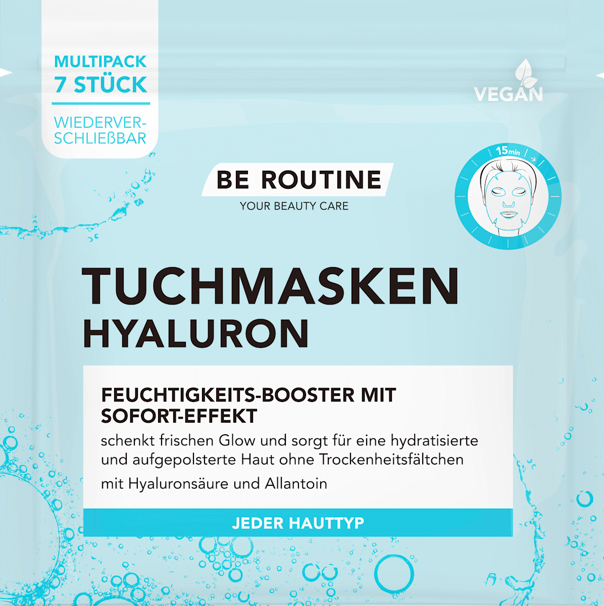 6 Stück Tuchmasken Set – Feuchtigkeitsspendend & Beruhigend Für Jeden Hauttyp