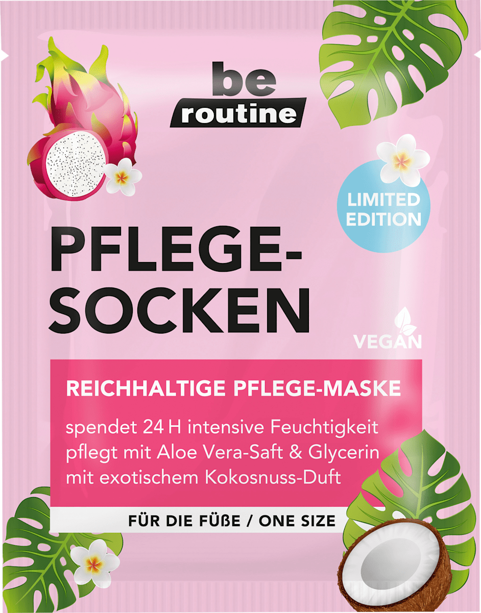 Fumaske Socken mit Aloe Vera & Glycerin (1 Paar), 2 St