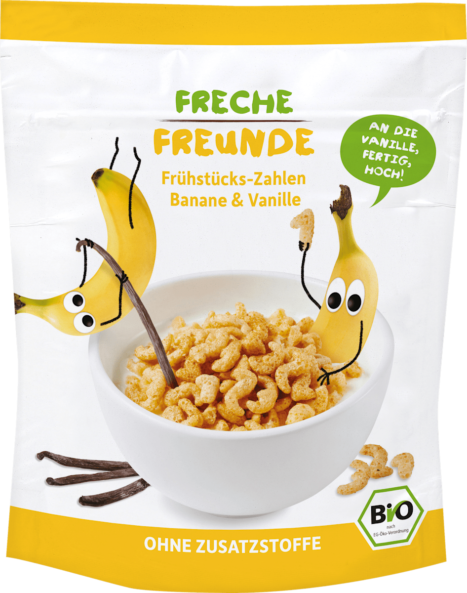 Freche FreundeKindermüsli Banane & Vanille ab 1 Jahr, 125 gBeikost