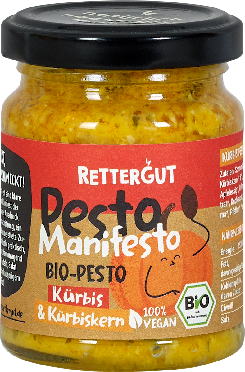 followfood Pesto Bio Manifesto Kürbis &amp; Kürbiskern, 120 g | dm.at