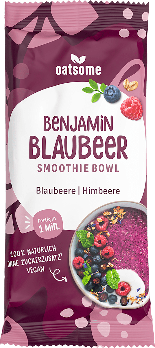 oatsome Smoothie Bowl Benjamin Blaubeer, 50 g | dm.at