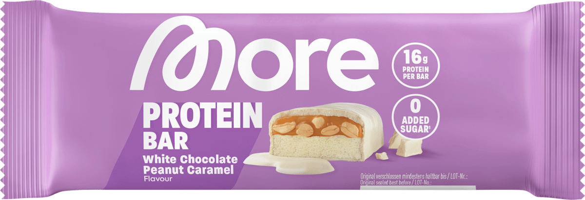 Proteinriegel, White Chocolate Peanut Caramel, 50 g