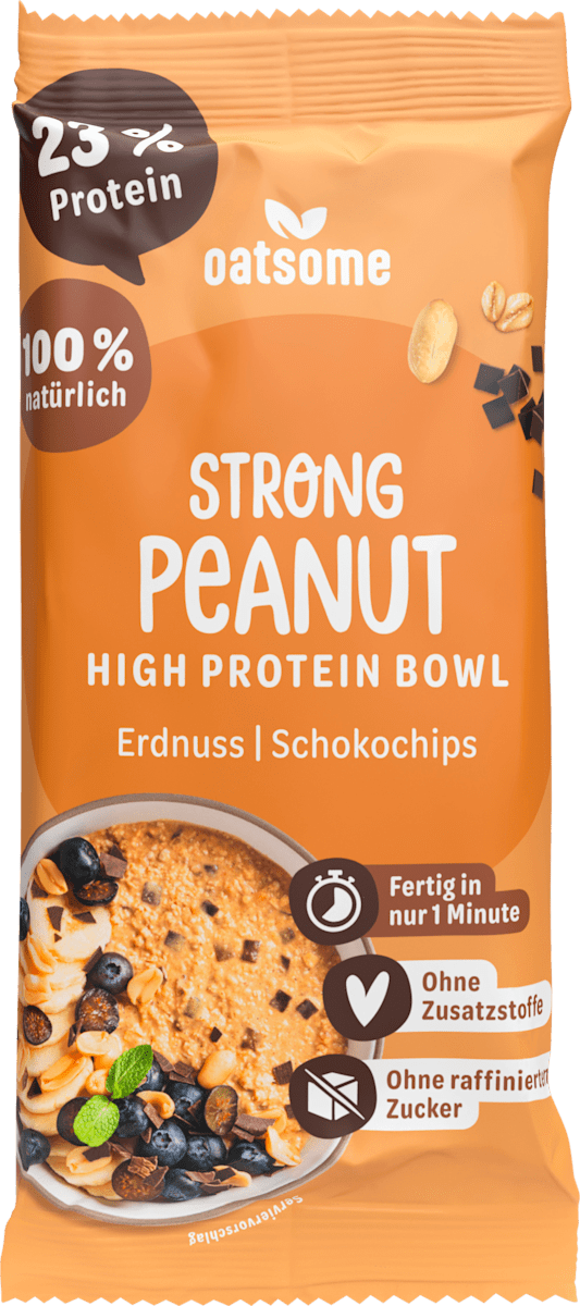 oatsome Protein Bowl Pulver Strong Peanut, 50 g dauerhaft günstig ...