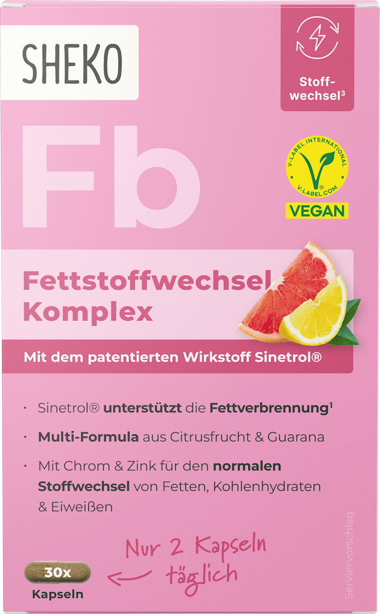 Fettstoffwechsel Komplex Kapseln 30 St, 20 g