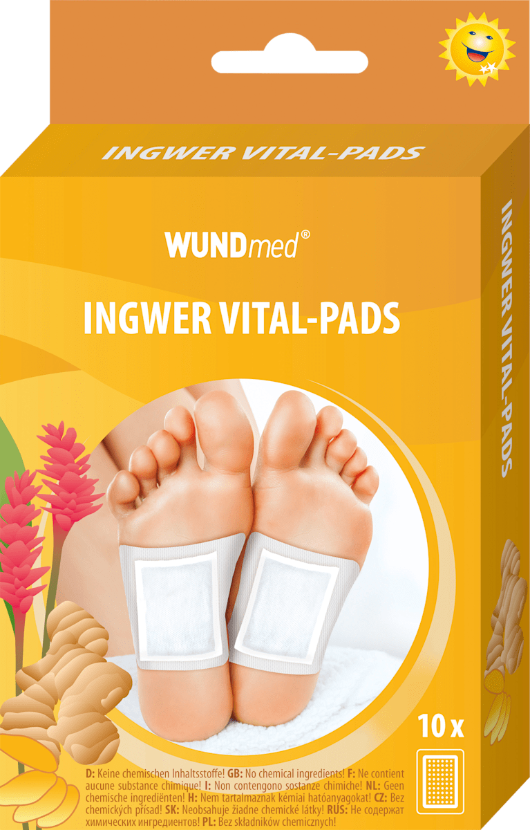 WUNDmed Vital-Pads Ingwer, 10 St | dm.at