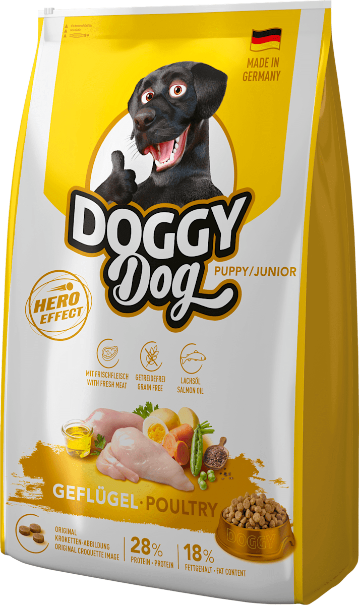 Trockenfutter Hund Welpe mit Geflgel, Junior, 10 kg