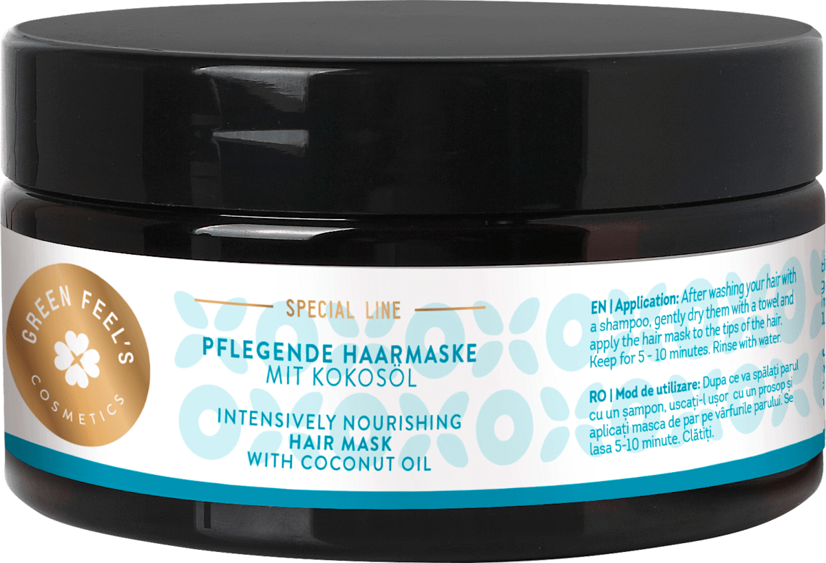 Green Feel's Masc pr cu ulei din nuc de cocos, 200 ml | dm.ro