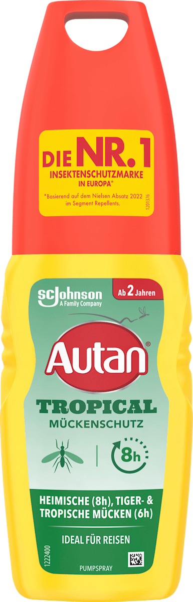 Autan Insektenschutzspray Tropical, 100 ml dauerhaft günstig online kaufen