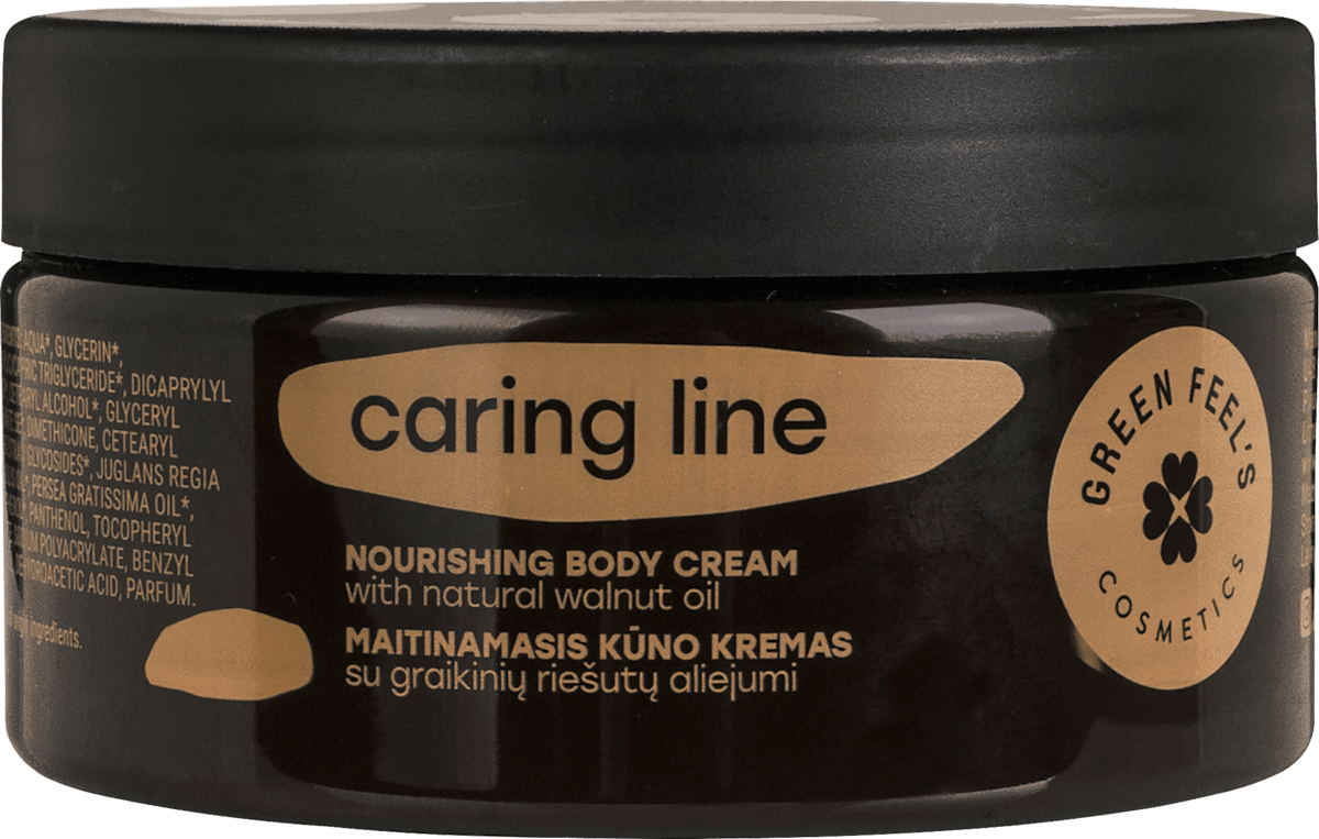 Green Feel's Cremă de corp cu ulei natural de nucă, 200 ml | dm.ro