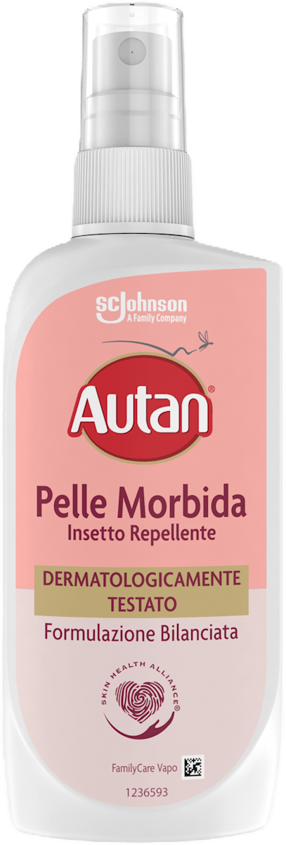 Autan Insetto repellente vapo Pelle Morbida, 100 ml | dm Italia
