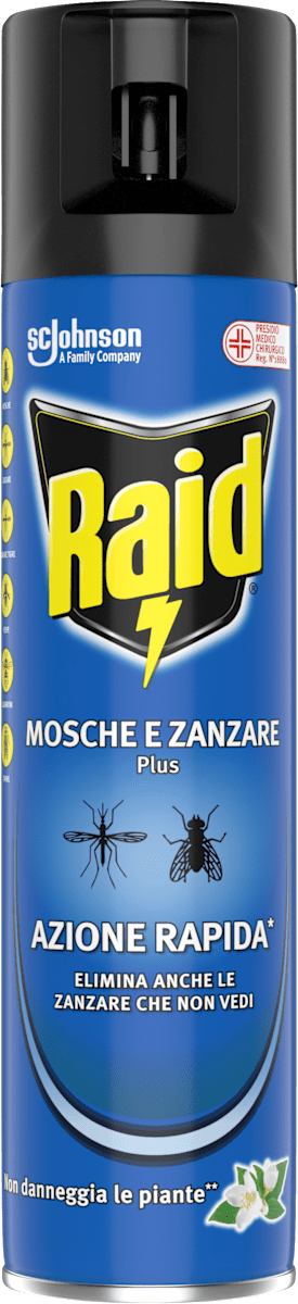 insetticida per mosche e zanzare liquido Insetticida liquido per calabroni e formiche e mosche e ragni e vespa e  zanzare PROTECT HOME Pluricid 250 ml main image 1