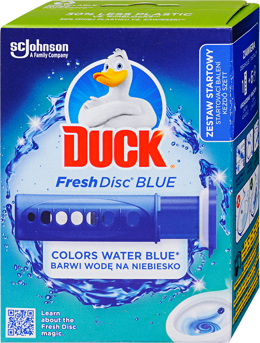 Hungary product data sample: Fresh Disc WC-öblítő korong Blue, 0,036 l