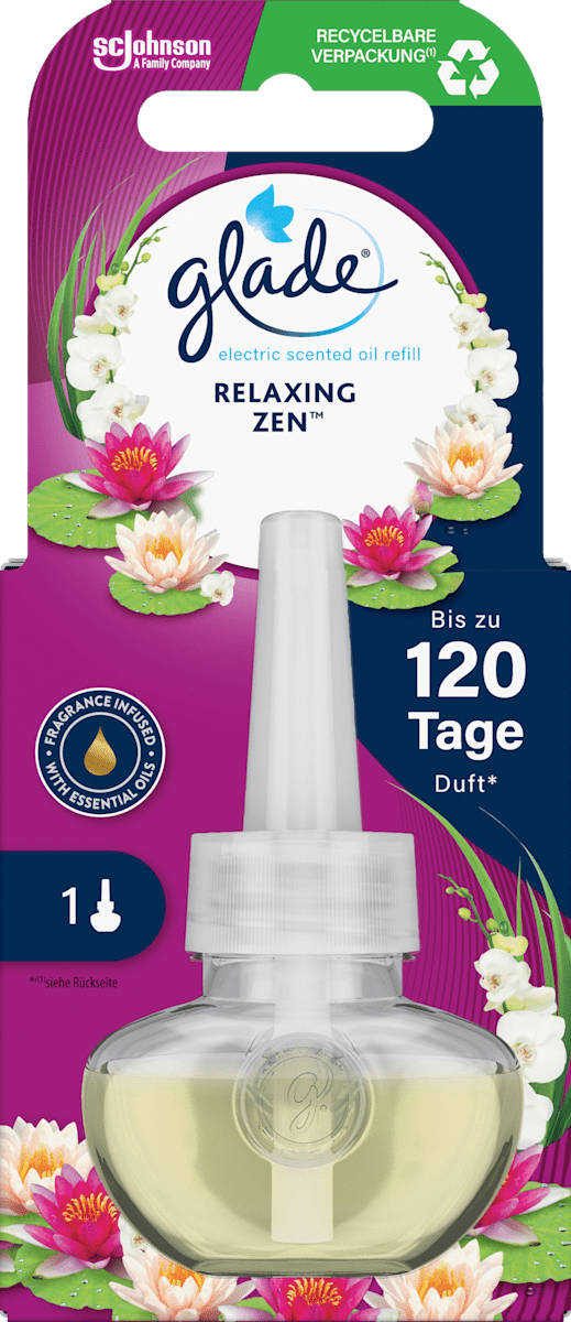 glade Duftöl Stecker Nachfüller Relaxing Zen, 20 ml