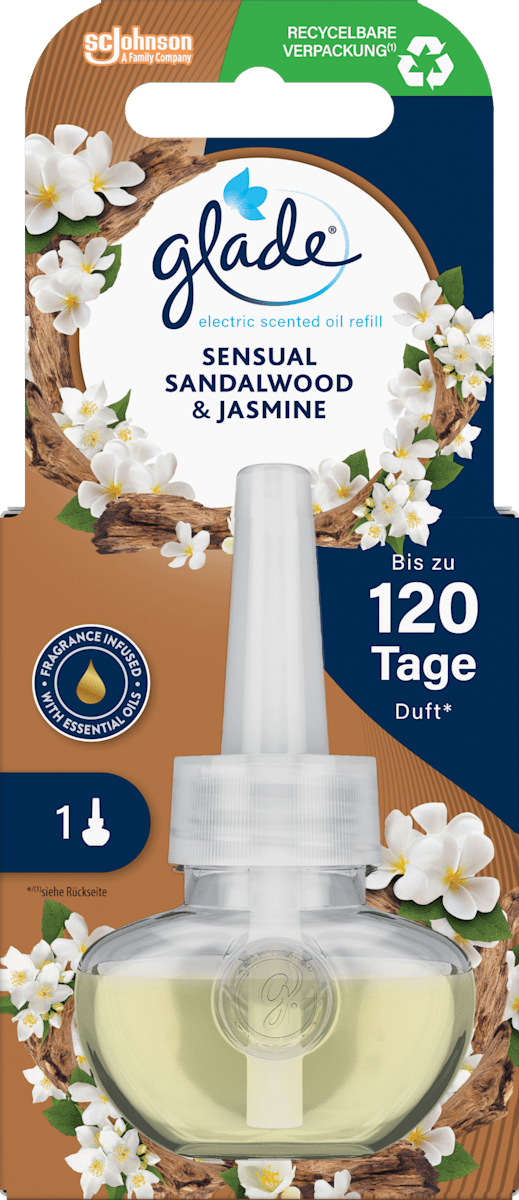 glade Lufterfrischer Duftstecker Sensual Sandalwood & Jasmine Nachfüllpack, 20 ml dauerhaft günstig online kaufen