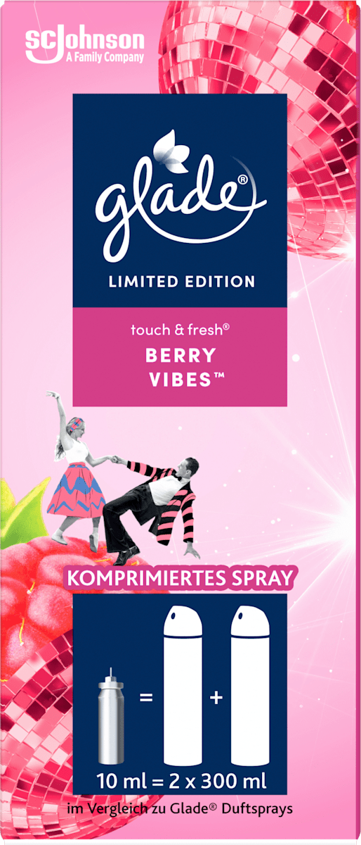 glade Duftspray Mini touch &amp; fresh Nachfüller Berry Vibes, 10 ml | dm.at