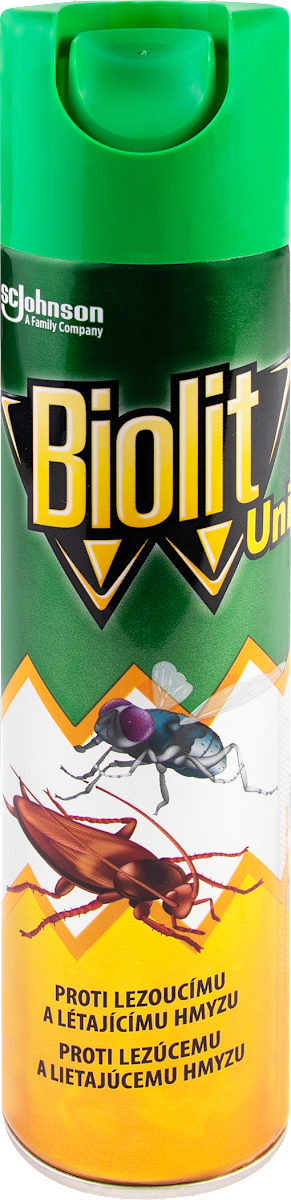 Biolit Uni sprej proti lezoucímu a létajícímu hmyzu, 400 ml | dm.cz