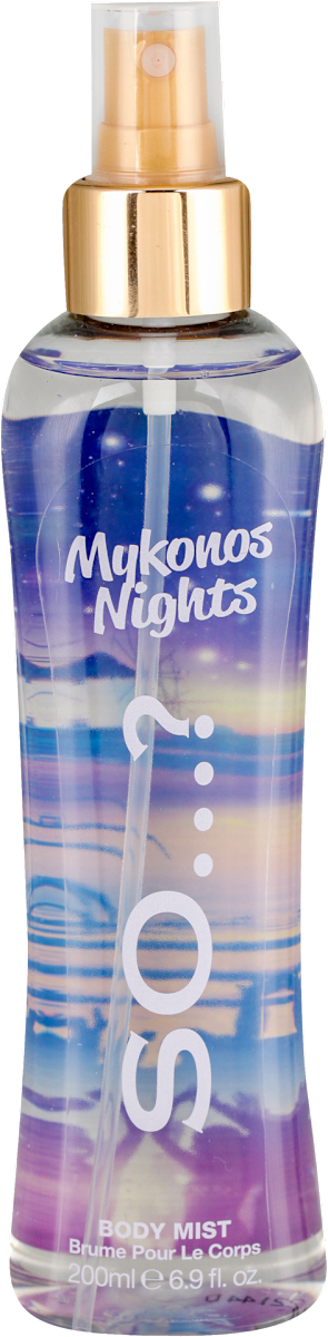 Mykonos Nights body mist, 200 ml