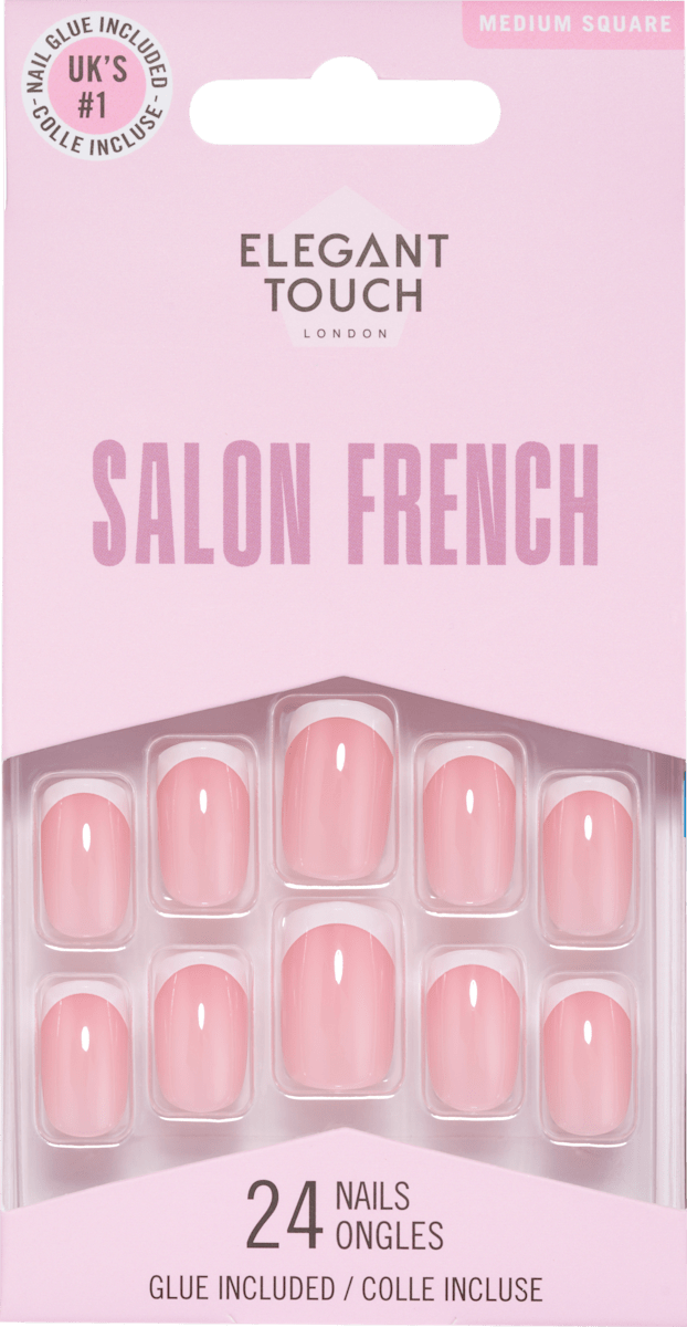 Knstliche Ngel Salon French Medium Square, 24 St