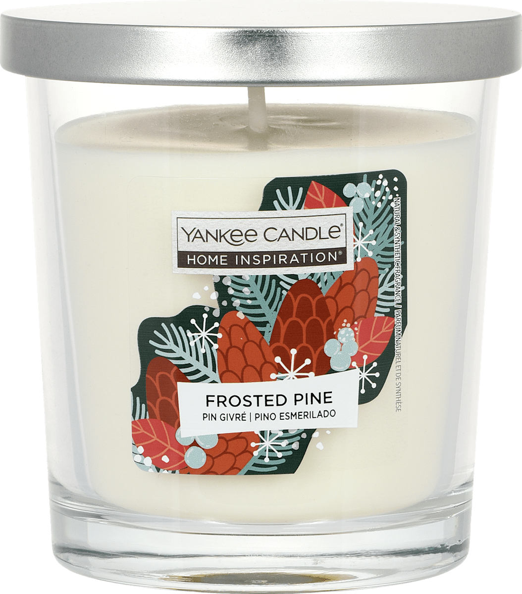 YANKEE CANDLE svíčka ve skle Frosted Pine, 1 ks