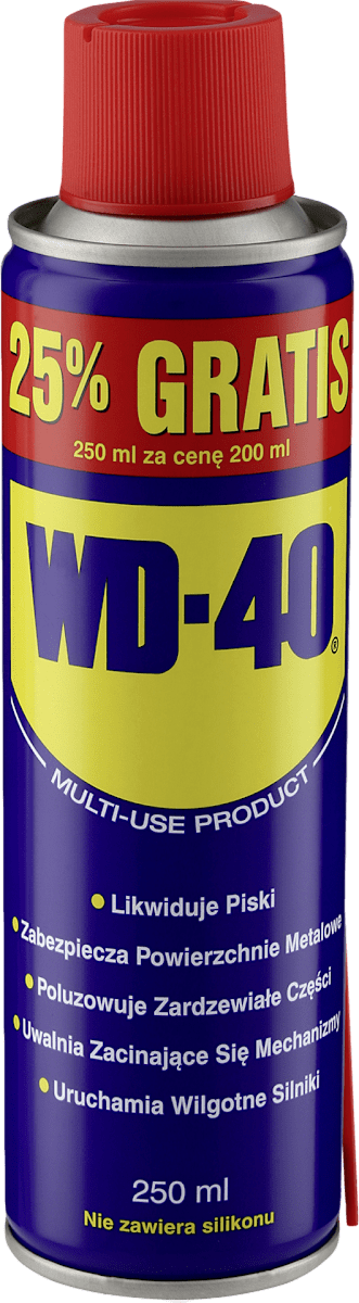 WD-40 Wielofunkcyjny śodek smarowy w areozolu, 250 ml kupuj w zawsze korzystnych cenach