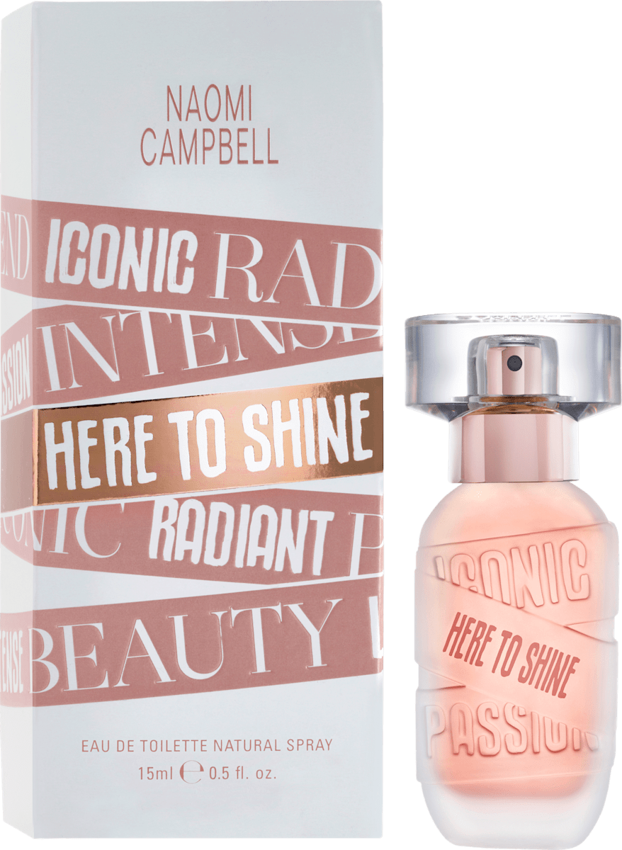 Naomi Campbell Here To Shine edt, 15 ml