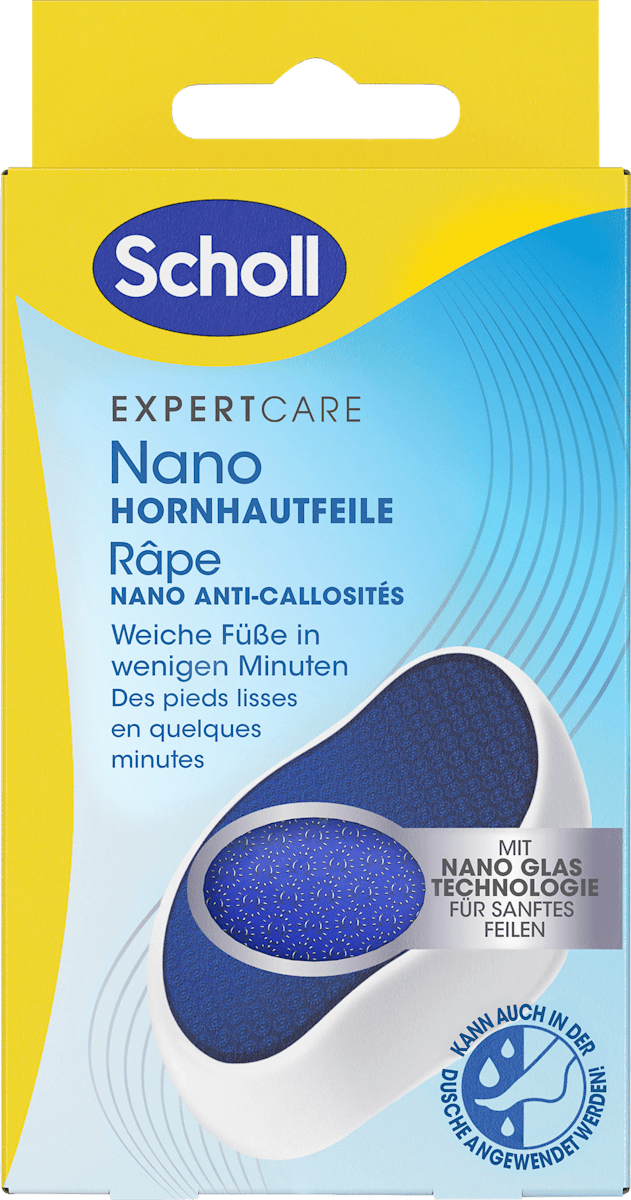Danzetta Hornhautraspel Aus Glas – Zweiseitig, 165 Mm, Hornhautentferner