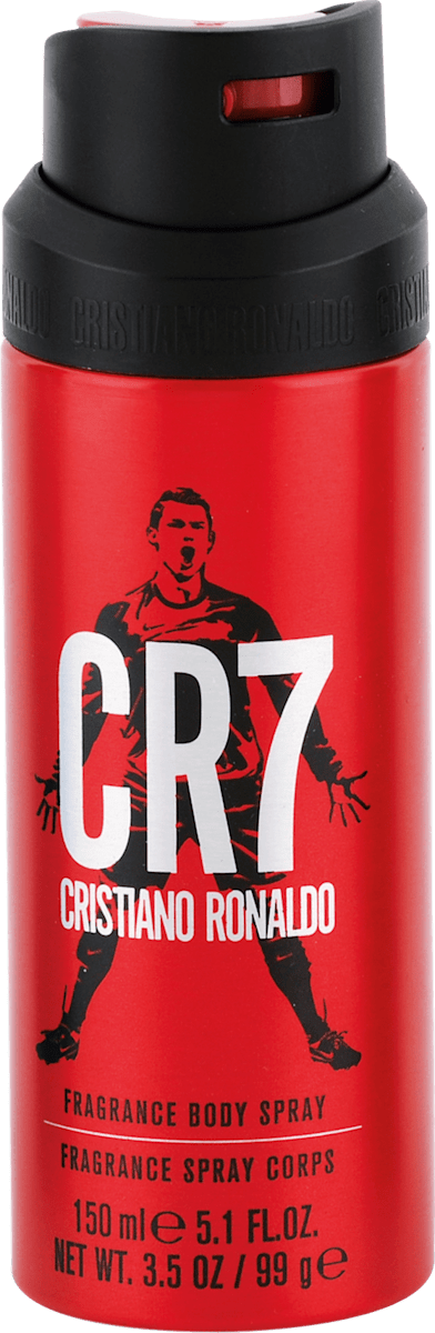 CR7 Cristiano Ronaldo Pánsky natural sprej CR7, 150 ml