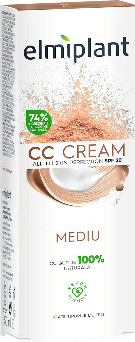 EH・Dクリーム Elmiplant Skin moisture CC cream mediu, 50 ml | dm.ro