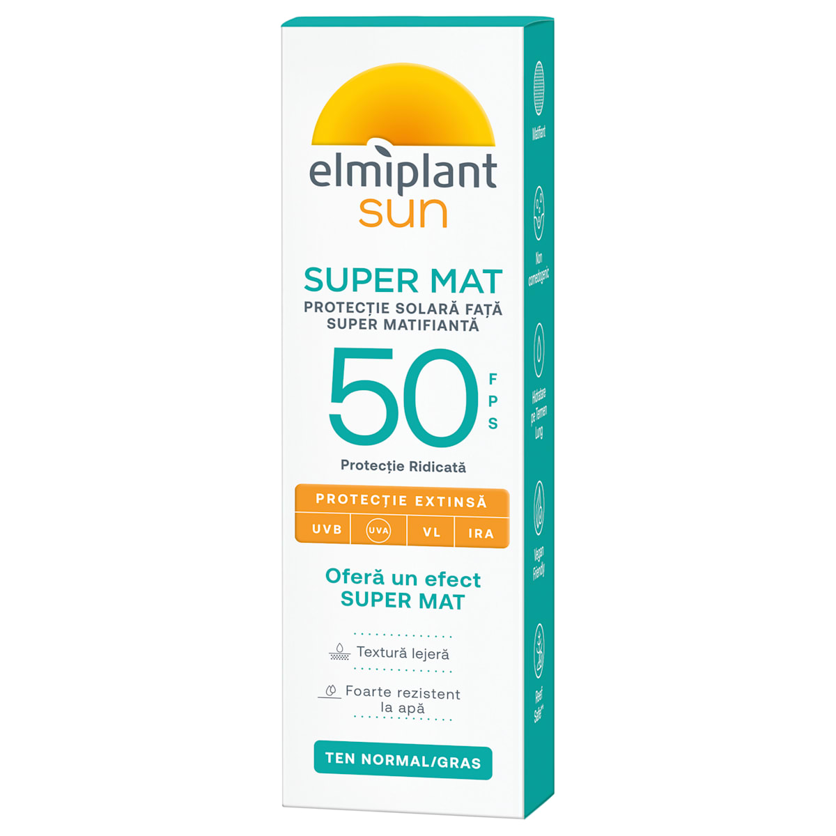 Elmiplant Cremă matifianta protecție solară pentru față SPF50, 50