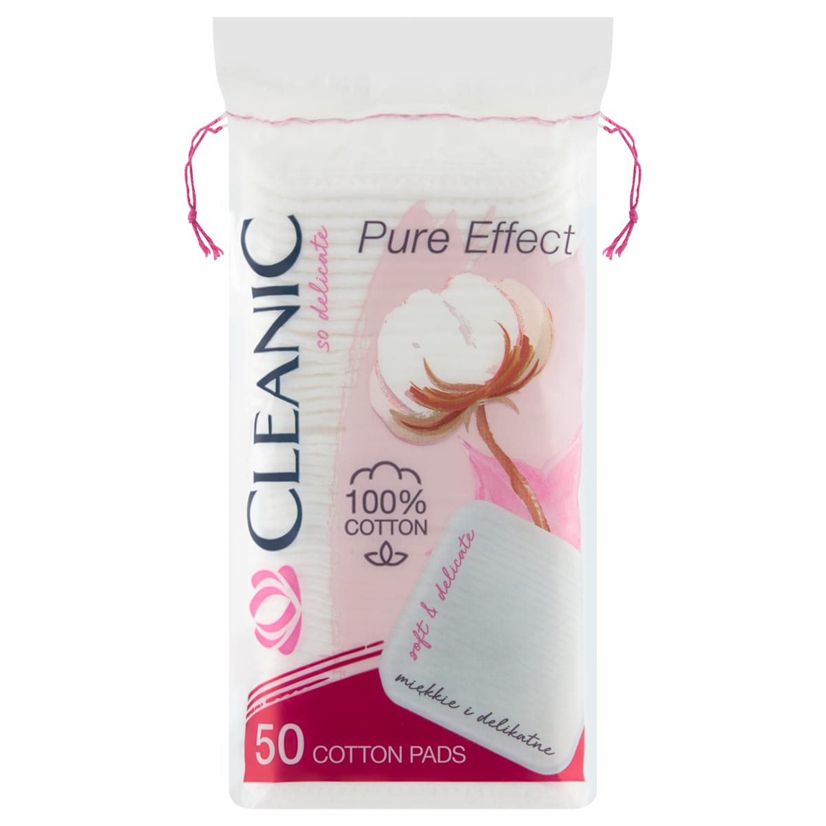 Cleanic Pure Effect tupferi, 50 kom | dm.rs