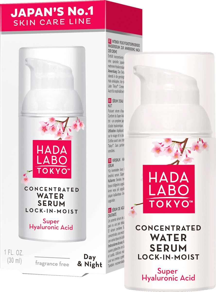 HADA LABO TOKYO Serum Concentrated Water Lock-In-Moist, 30 ml | dm.at