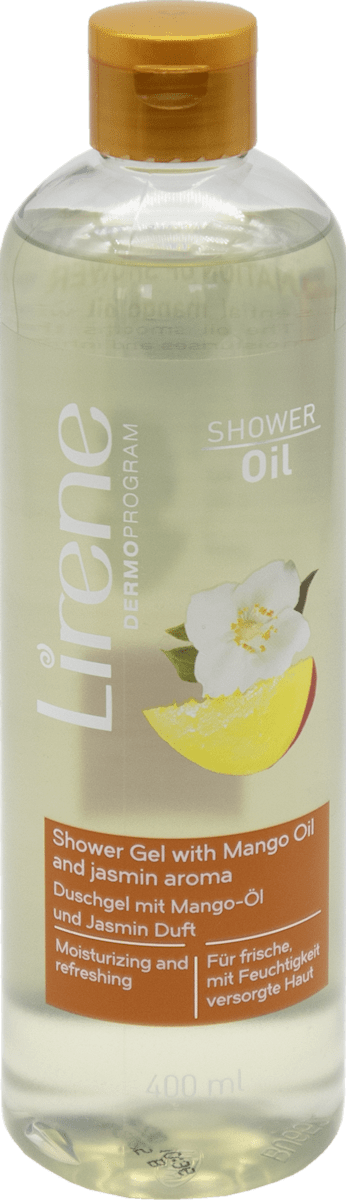 Lirene Duschgel mit Mango-Öl und Jasmin Duft, 400 ml | dm.at