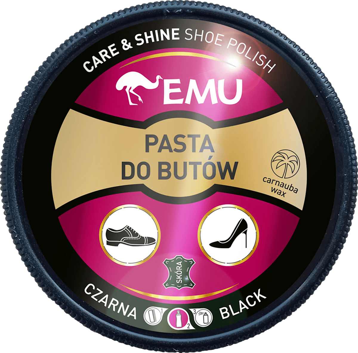 EMU Pasta do butów w puszce - CZARNA, 50 ml kupuj w zawsze korzystnych ...
