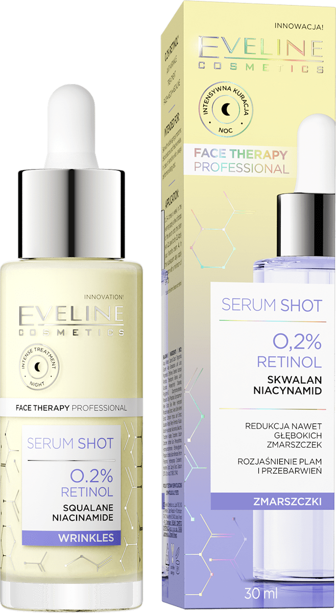 EVELINE COSMETICS Serum Shot retinol, 30 ml kupuj w zawsze korzystnych ...